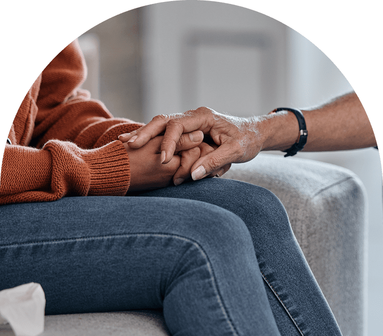 Medicare-approved therapist supporting a patient in IL